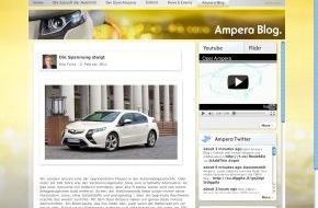 Opel Automobile GmbH: Spannende Zeiten: Der neue Opel Ampera Blog (mit Bild)
