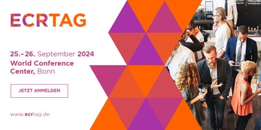 GS1 Germany: Save the Date: ECR Tag am 25. und 26. September in Bonn