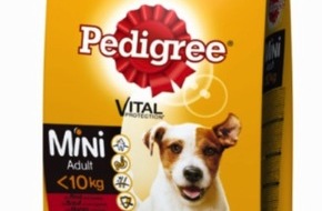 Mars Schweiz AG: Mars Svizzera sta richiamando volontariamente 1 lotto di produzione di Pedigree Adult Mini con Manzo 2kg alimento secco per cani con una data di scadenza specifica di 12/11/2021