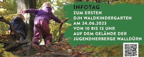 Deutsches Jugendherbergswerk LV Baden-Württemberg e.V.: Infotag zum ersten DJH Waldkindergarten