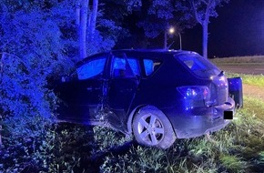 Kreisfeuerwehr Rotenburg (Wümme): FW-ROW: Verkehrsunfall bei Flucht vor Polizei in Zeven