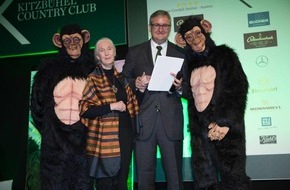 Kitzbühel Country Club (KCC): Große Resonanz fand die Jane Goodall Gala im Kitzbühel Country Club - BILD