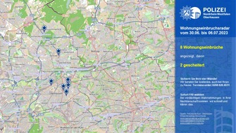Polizeipräsidium Oberhausen: POL-OB: Wohnungseinbruchsradar - Mehrfamilienhäuser stehen offen
