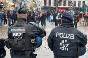 Bundespolizeiinspektion Hamburg: BPOL-HH: 1/2: Anreisephase: Europa League in Hamburg - Einsatz der Bundespolizei zur Fußball-Begegnung FK Schachtar Donezk - Olympique Marseille