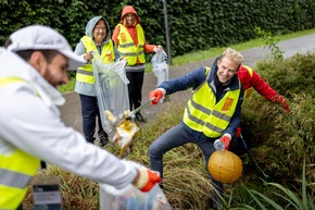 Medienmitteilung: «Gute Laune statt Littering: Erfolgreicher 12. Nationaler Clean-Up-Day»