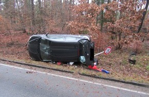 Polizeipräsidium Westpfalz: POL-PPWP: Kontrolle über Pkw verloren