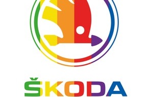Skoda Auto Deutschland GmbH: ŠKODA AUTO ist erstmals offizieller Partner des Prague Pride Festivals (8.–14. August)