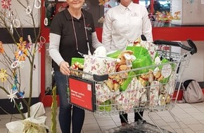 Kaufland: Ostergeschenke für krebskranke Kinder im Kaufland Ulm