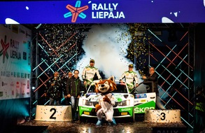 Skoda Auto Deutschland GmbH: SKODA AUTO Deutschland Pilot Fabian Kreim krönt EM-Premierensaison mit Podestplatz im U28-Championat (FOTO)