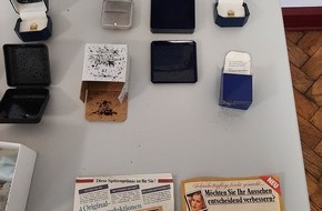 Polizeidirektion Lübeck: POL-HL: HL - St.Gertrud / Fund von diversen Schmuckschatullen