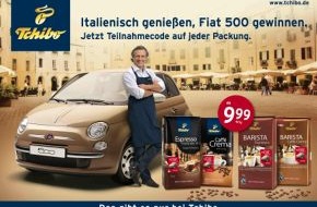 Tchibo GmbH: Mit Tchibo italienisch genießen und Fiat 500 gewinnen