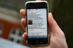 news aktuell (Schweiz) AG: news aktuell lance une nouvelle version mobile de son Presseportal