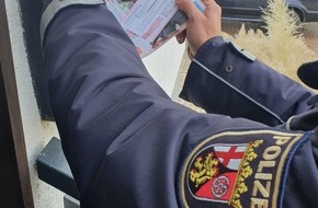 Polizeipräsidium Trier: POL-PPTR: Prävention für mehr Einbruchschutz im Bereich Idar-Oberstein