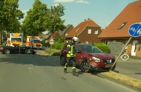 Polizei Coesfeld: POL-COE: Coesfeld, Rekener Straße/ Autos zusammengestoßen