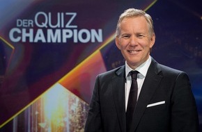 ZDF: Wer wird "Quiz-Champion"? / Johannes B. Kerner präsentiert im ZDF Wissens-Wettkampf in zwei Shows (FOTO)