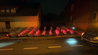 Polizei Bochum: POL-BO: Wie viele E-Scooter passen in einen Transporter?