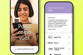 PAIR Finance GmbH: KI-Fintech PAIR Finance expandiert nach Italien mit Büro in Mailand