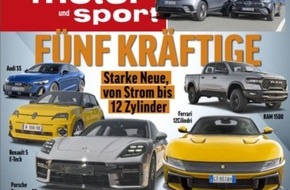 Motor Presse Stuttgart, AUTO MOTOR UND SPORT: autonis BESTE DESIGN-NEUHEIT 2024 / Leserwahl auto motor und sport: Porsche-Look begeistert über Klassen hinweg