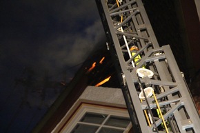 KFV-CW: Großbrand in der Lederstraße in Calw