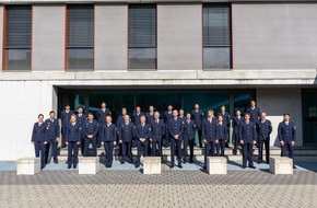 Polizeipräsidium Mittelfranken: POL-MFR: (1223) Das Polizeipräsidium Mittelfranken begrüßt seine neuen Beamtinnen und Beamten