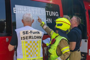 FW-MK: Ammoniakaustritt sorgt für Massenanfall von Verletzten am Reiterweg