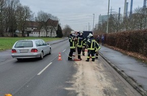Freiwillige Feuerwehr Werne: FW-WRN: TH_1 - LZ3 - Ölspur, Hammer Strasse