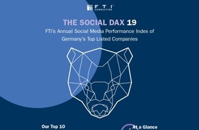 FTI Consulting: #SocialDAX19: Mit Klasse statt Masse zum Erfolg - Wie DAX-30-Unternehmen ihre Finanzkommunikation auf Social Media gestalten