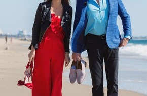 ProSieben: Hochzeit in Italien: Viviane Geppert trifft David Hasselhoff und seine Verlobte in L.A. - "red." am Donnerstag, 1. März, um 22:30 Uhr auf ProSieben