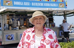 SAT.1: Ruth Drexel steht als Mama Berghammer wieder vor der Kamera "Abenteuer Mallorca" - die Dreharbeiten der 69. Episode von "Der Bulle von Tölz" mit Ottfried Fischer, Katharina Abt und Ruth Drexel haben begonnen