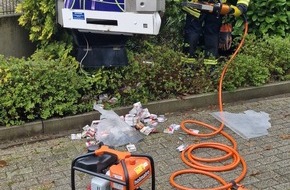 Feuerwehr Schermbeck: FW-Schermbeck: Amtshilfe für die Polizei