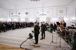 Bundesbegegnung Jugend jazzt zu Gast beim Bundespräsidenten