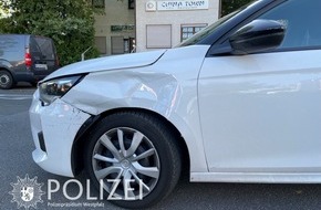 Polizeipräsidium Westpfalz: POL-PPWP: Beim Abbiegen Unfall gebaut