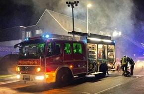 Feuerwehr Dinslaken: FW Dinslaken: Zwei Brandeinsätze innerhalb kurzer Zeit