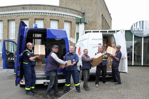 THW-HH MV SH: Abschlussmeldung THW-Bundesjugendlager - Rückbau in Rekordzeit beendet / Übergabe Lebensmittelspende an die &quot;Tafel Neumünster