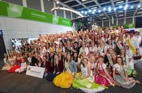 Messe Berlin GmbH: Grüne Woche 2017: "Adelstreffen" der Produktköniginnen
