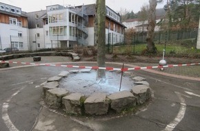 Kreispolizeibehörde Märkischer Kreis: POL-MK: Feuerlöscher leer gesprüht