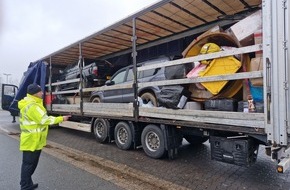 Polizeiinspektion Emsland/Grafschaft Bentheim: POL-EL: Bad Bentheim - Kontrolle an der Autobahn (Foto)