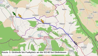 Polizeiinspektion Hameln-Pyrmont/Holzminden: POL-HM: Schwertransport landet an / Fähre stellt Betrieb ein