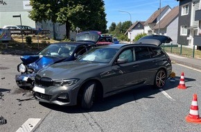 Kreispolizeibeh&ouml;rde Oberbergischer Kreis: POL-GM: Unfall im Eim&uuml;ndungsbereich
