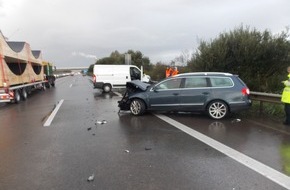 Polizeiinspektion Cuxhaven: POL-CUX: Unfall auf BAB