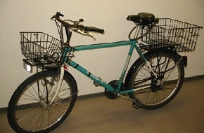 Polizeidirektion Göttingen: POL-GOE: (409/03) Polizei sucht Eigentümer von sichergestelltem Fahrrad
