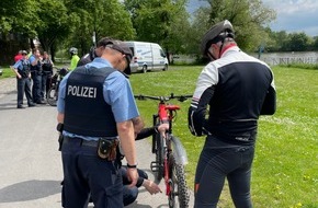 Polizeipräsidium Südosthessen: POL-OF: Verkehrskontrolle am Radweg: Schwächere Verkehrsteilnehmer standen im Fokus