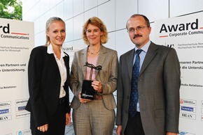 Award Corporate Communications® 2009: Ueberzeugende integrierte Kommunikationsleistungen