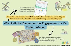 Institut für ökologische Wirtschaftsforschung: Tag des Ehrenamts: Projekt zeigt, wie Menschen ihren ländlichen Raum gestalten