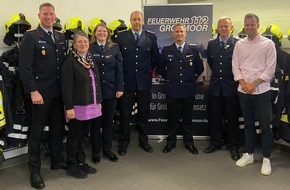 Feuerwehr Samtgemeinde Wathlingen: FW Wathlingen: Neuer Ortsbrandmeister gewählt - Staffelstab wird von Stantze an Conrad übergeben
