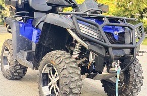 Polizeidirektion Hannover: POL-H: Misburg: ATVs/ Quads aus Lagerhalle entwendet, Polizei sucht Zeugen
