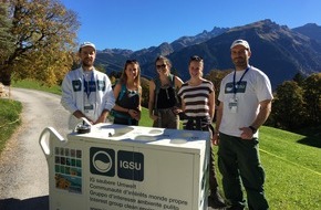 IG saubere Umwelt IGSU: Medienmitteilung: "Charme statt Mahnfinger: IGSU-Botschafter in Braunwald"