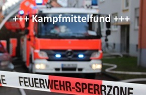 Feuerwehr und Rettungsdienst Bonn: FW-BN: Vorabinformation - Kampfmittelfund in Bonn - Duisdorf