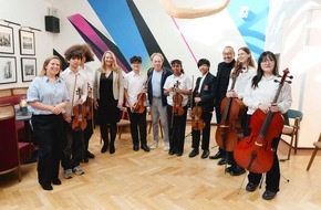 PATRIZIA Foundation: Thrive&sup3; with Music: Celebrating the Transformative Power of Music Education / Andrew Lloyd Webber champions music education at charity event in London