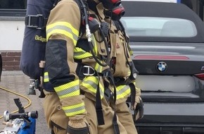 Freiwillige Feuerwehr Bad Oeynhausen: FW Bad Oeynhausen: "Industriebrand" in Eidinghausen/Hauptamtliche und Freiwillige Feuerwehr bestreiten gemeinsame &Uuml;bung.